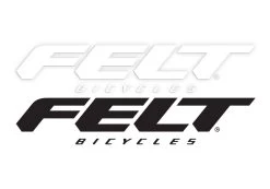 Felt Bicycles DECAL LOGO 11" (BLACK)