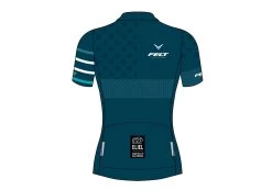 Felt Bicycles Felt Short-Sleeve Jersey Slate | Women's -Cycle Gear Shop ELIEL WOMENS SLATE JERSEY REAR