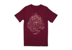 Cycle Gear Shop 15 Felt Bicycles Fondo Maroon T-Shirt | Men's
