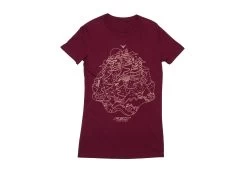 Felt Bicycles Fondo Maroon T-Shirt | Women's