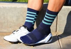 New Release -Cycle Gear Shop navy sock 3