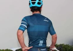 Felt Bicycles Felt Short-Sleeve Jersey Slate | Men's -Cycle Gear Shop slate jersey rear